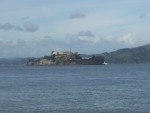 Alcatraz, funderade på att simma dit, men det blev inget.